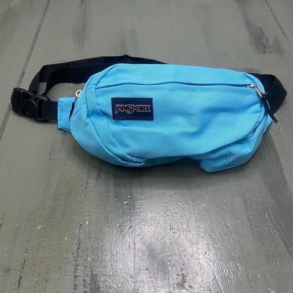Jansport Handbags - JanSport Fifth Avenue Fanny Pack Blue Waist Bag Adjustable Strap
